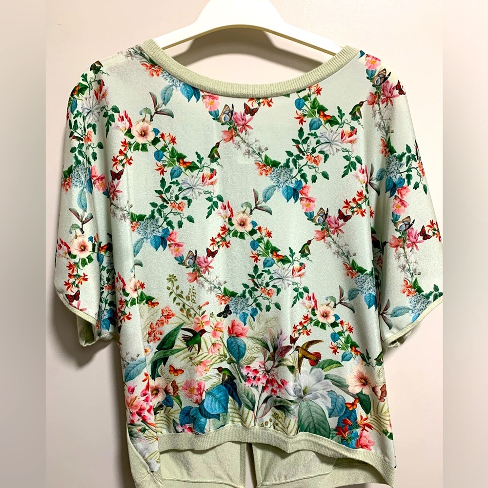 OASIS Floral Print Women's Top